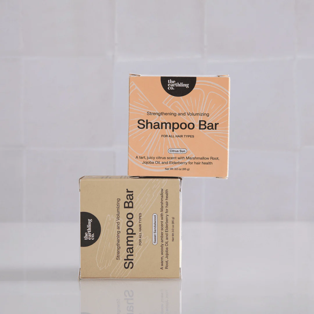 Double Shampoo Set for Moisture & Strength