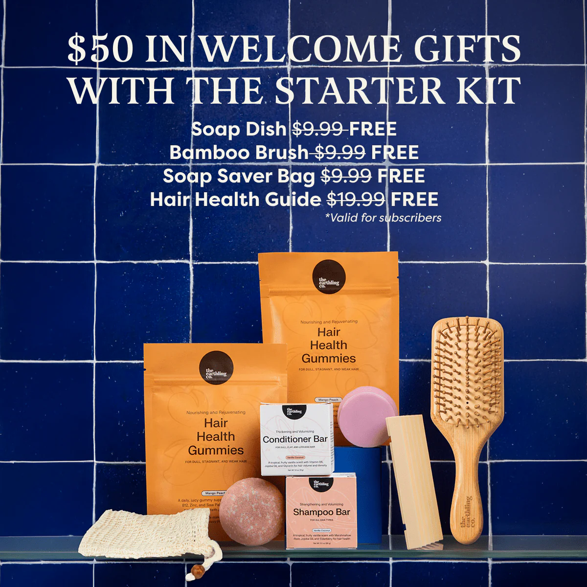 Earthling Starter Kit for Volume & Growth